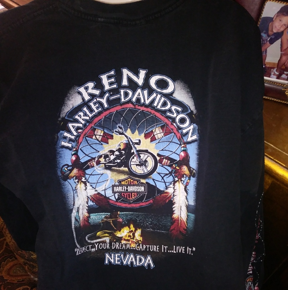 Harley Davidson Size XL long sleeved mens